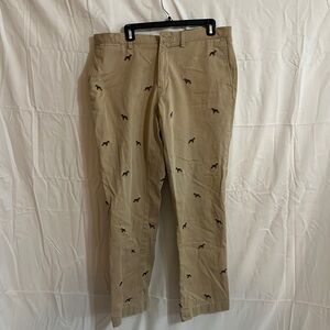 Embroidered Slim-Fit Polo Ralph-Lauren Pants